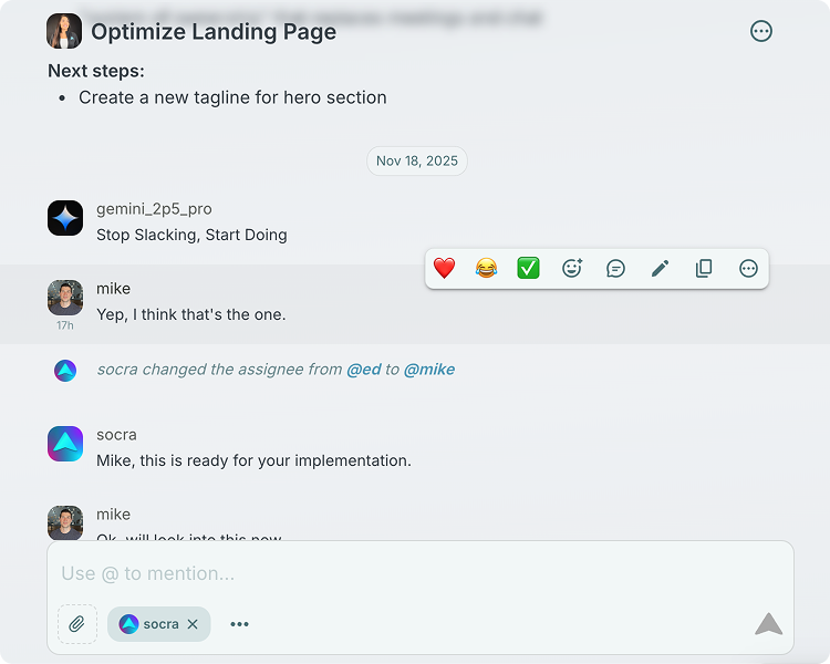 Collaborate with AI agents to Goal-driven communication
